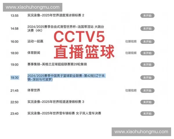 CCTV5体育频道全程在线直播精彩赛事观看指南 CCTV5体育频道全程在线直播精彩赛事观看指南